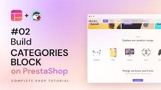 [02] How to build Categories block on PrestaShop with Creative Elements live pagebuilder | Tutorial