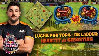 Lucha por TOP4 en Red Bull Ladder - Sebas vs Hearttt en Karts!