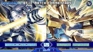 MirageGaogamon vs Veemon Armours — BT-17 Matchplay Commentary