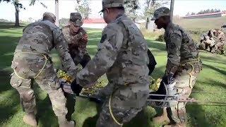 Chinese, US soldiers hold joint training for disaster relief