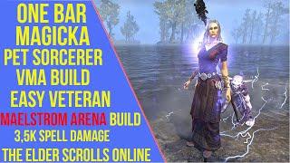 ESO - One Bar Pet Sorc VMA Build - Easy Magicka Pet Sorcerer VMA Build (Greymoor)