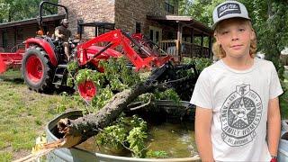 Houston's Pond Got Smashed!