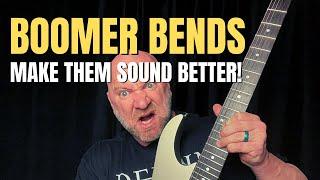 How to Play (Better) Boomer Bends on Guitar