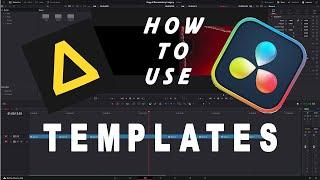 How To Download, Transfer, Edit, Artlist Templates on DaVinci Resolve