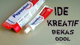 IDE KREATIF DAN MENARIK DARI BEKAS TEMPAT ODOL YANG TAK TERPIKIRKAN