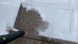 How To Remove Snow The Fixitsamo Way