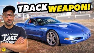 I FINALLY Get My Box-Truck Powered C5 Corvette on Track!