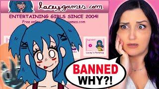 DO NOT Visit laceygames.com (Banned 2004 Flash Games)