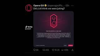 Opera GX death update