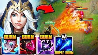 ASHE, BUT I SHOOT FLAMING ARROWS THAT MELT YOU (NEW TRIPLE BURN BUILD)