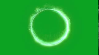 Green Screen Moving Laser Circle Effect Shockwave To Use   YouTube 720p