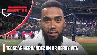 Teoscar Hernandez describes how AMAZING it feels to win the Home Run Derby  | ESPN MLB