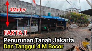 FAKTA‼️Penurunan Tanah Jakarta Dan Tanggul 4M Bocor