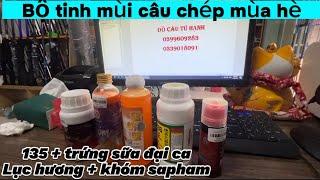 Bộ tinh mùi câu chép mùa hè hiệu quả // FL 135 + trứng sữa đại ca + lục hương + khóm sapham