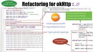 Web services & Android - Part 6, Refactoring for okHttp | 1.0