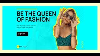 Fashion Shop Slider || Slider Revolution 6