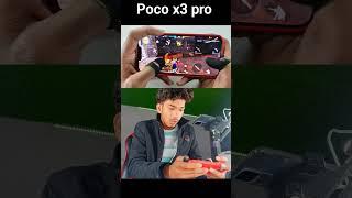 3 finger handcam gameplay solo vs squad poco x3 pro 60fps 120hz 360hz game turbo SD860 Prosecser 4kr