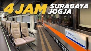 HANYA 4 JAM! Naik Kereta Sancaka Kelas Ekonomi Premium Surabaya Jogja