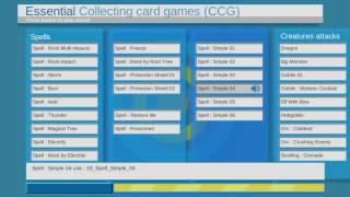 Target | Collecting card game CCG | Unity 3D | Asset