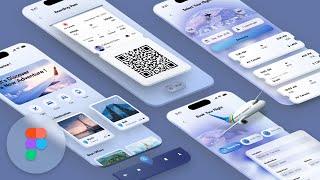 Flight Booking App UI Design - Free Course