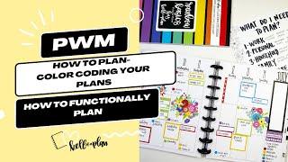 HOW TO PLAN: Color Coding Your Plans
