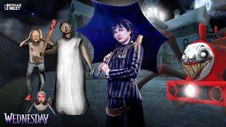 GRANNY - WEDNESDAY BANA BITWA SHORT FILM : ग्रैनी | CHOO CHOO CHARLES  HORROR GAME || MOHAK MEET