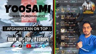 AFGHANISTAN TOP 1EU  رنک اول اروپا