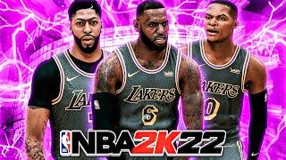NBA 2K22 PLAY NOW ONLINE NEXT GEN: Using the LAKERS in my FIRST GAME!