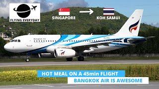 TRIP REPORT | BANGKOK AIR A319 | ECONOMY CLASS | SINGAPORE (SIN) - KOH SAMUI (USM) SERVICE