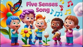 FIVE SENSES KIDS RHYME IN ENGLISH ।। FIVE SENSES RHYME ।। FIVE SENSES SONG FOR KIDS ।। FIVE SENSES