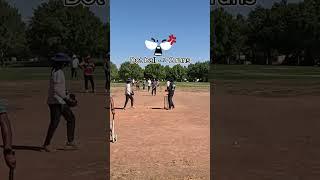 How to turn a dot ball into 2 runs #cricket #moyemoye