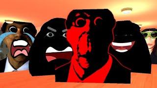 Angry munci multiverse, Rosalía Bizcochito, Obunga sad and Selene Delgado Nextbot Gmod