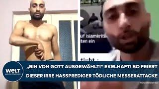 MANNHEIM: "Bin von Gott ausgewählt!" So feiert dieser irre Hassprediger die tödliche Messerattacke!