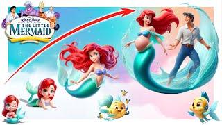 The Little Mermaid Growing Up FULL | Shiny Cartoon