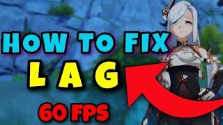 How To Fix Lag In Genshin Impact Mobile 60 Fps Android/Ios