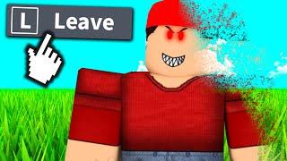 So I made a HACKER rage quit.. (Roblox Arsenal)