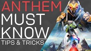 Anthem Must Know Tips, Tricks, and Secrets: The Ultimate Guide for New Players