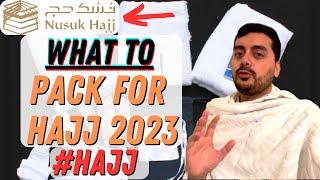 What to pack for Hajj 2023 as an International Pilgrim Nusuk Hajj #hajj2023
