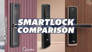 Lavna - Qubo - Godrej | Smart lock Comparison 2024