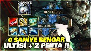 URF KARAHASAT RENGAR 0 SANİYE SINIRSIZ ULTİ !! 2 PENTA ATTIM !! 52 KİLL KARAHASAT !! | Ogün Demirci