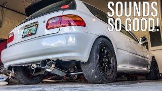 INSTALLING HKS Hi-Power exhaust | CIVIC EG