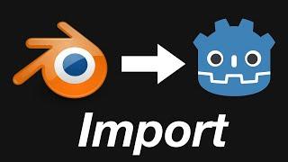 How to Import Blender Files to Godot