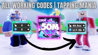 ALL CURRENT WORKING TAPPING MANIA CODES