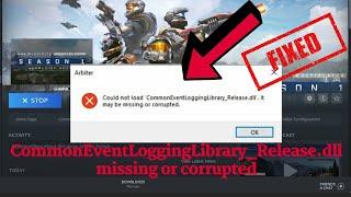 Halo Infinite could not load Common event logging library _release.dll