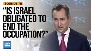 Journalist grills US state dept on Israeli occupation | Dawn News English