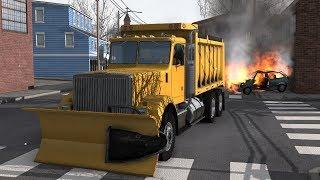 Crash Test Dummy: Snowplow Rampage | BeamNG.drive