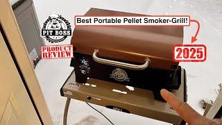 Best Portable Pellet Smoker-Grill for 2025! / Pit Boss Portable Pellet Smoker-Grill! / Chicken!