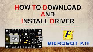 How to install driver for the NodeMCU board