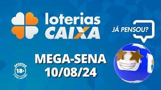 Resultado da Mega-Sena - Concurso nº 2760 - 10/08/2024