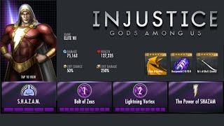 Injustice Mobile: New 52 Shazam Upgrading to Max